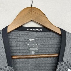 Nike Tech Knit Shirt Men’s XL Gray Running Lightweight Dri Fit ADV Vented Swoosh
