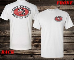 Hot Rod Tee T Shirt Drag Race Racing Front & Back East Windsor Speedway Track