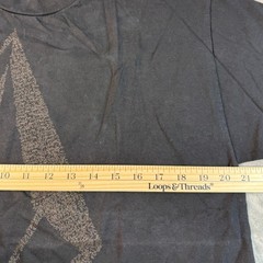 Volcom Stone Mens Large Black Graphic T-Shirt Diamond Logo Text Print Cotton Tee