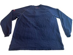Ariat Shirt Men XL Blue FR Flame Resistant Durable Workwear Henley Work Welding