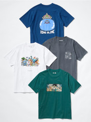 UNIQLO Dragon Quest collaboration the heroes T-Shirt four variations JAPAN