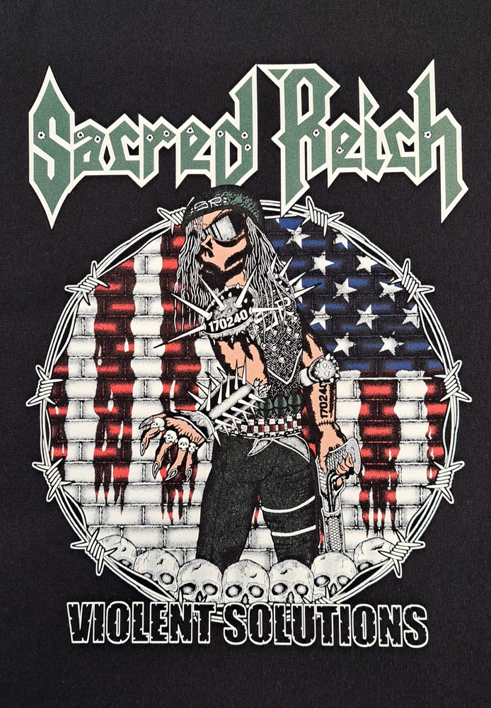 Sacred Reich-Violent Solutions-T-Shirt/NICE!