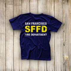 Fire Department Rescue of San Francisco SFFD T-Shirt Multicolors S-XXL Present