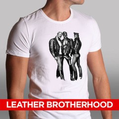 Tom of Finland T-shirts Defects Seconds Imperfect Irregular Gay Sex Leather Tee