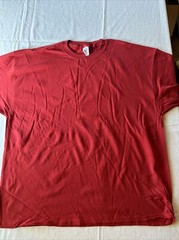 Lot Of 12 Delta Magnum Weight Red 3XL Blank Tee Shirt
