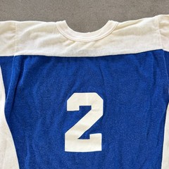 Vintage 60s Hockey Baseball Jersey Brentwood Optimist 3/4 Sleeve True 18.5×24