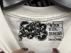 Animal BMX T Shirt Vintage Mid School White Medium Men’s Bike Bicycle Fit Cult