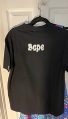 A Bathing Ape Black Graphic T-Shirt