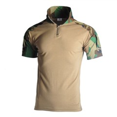 Mens Army Tactical Combat T-Shirts Military Short Sleeve Casual Shirt Camouflage