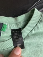 Dockers Large Men’s Short Sleeve T-shirt Cotton Green