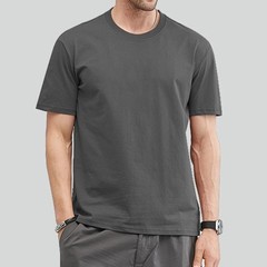 Sport Men Women Cotton T-Shirt Summer Short Sleeve Plain Tee Tops Oversized 5XL
