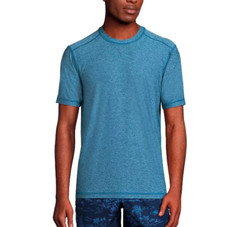 NWOT Lands’ End Men’s XXL Aqua Heather Short Sleeve T-Shirt