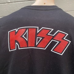 Vintage KISS T-Shirt Mens Size XL Heavy Metal Rock Music Tee The Roxx Single S