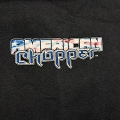 American Chopper T Shirt L Men’s Black Cotton Vintage Biker Retro Graphic Summer