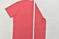 Lucky Brand Men’s Jeep Red Short Sleeve Polyester Crew Neck Size 2XLT NEW