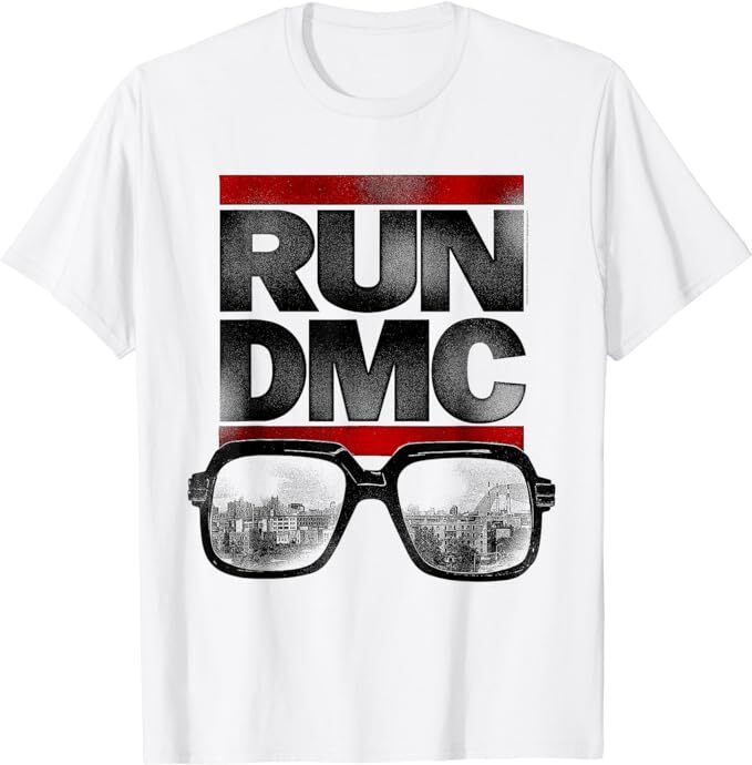 New: RUN D.M.C. – White Glasses Men’s T-shirt