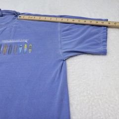 Comfort Colors Pacific Beach Surf Shop T-Shirt XL Blue Surfboards Tee (see photo
