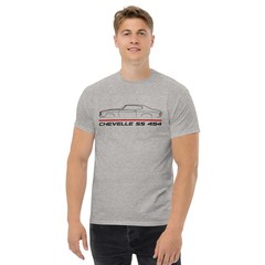 Chevelle SS 454 LS6 1970 Cowl Induction Muscle Graphic T-Shirt Gift