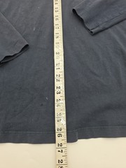 Timberland T-shirt Men L Blue Graphic Print Logo 100% Organic Cotton.#45053