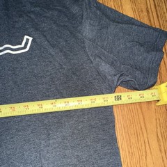 Kimes Ranch Men’s XL Gray Short Sleeve Crew Neck Graphic Logo Knit T-Shirt