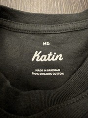 Katin 100% Organic Cotton Tee Shirt Men Sz M Earth Peace Yinyang Sustainable