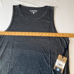Chubbies Ultimate Tank Top Mens Size L Gray Sleeveless Stretch