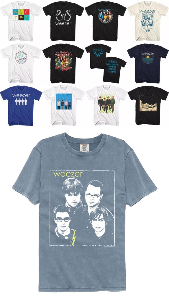 Pre-Sell Weezer Music Licensed T-Shirt #1