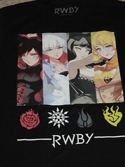 RWBY Anime Graphic T Shirt Mens Size Small