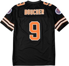 The Waterboy Bobby Boucher #9 Football Jersey Adam Sandler Black Men’s LARGE