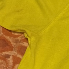 2 KEY MEN’S HI VIS YELLOW & ORANGE SAFETY T-SHIRTS Size MED