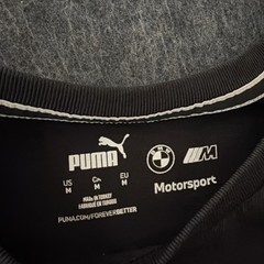 Puma X BMW Motorsport Shirt Men Sz M Black Racing Graphic M3 M5 Capsule Tee
