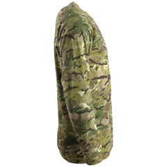 Kombat Long Sleeved T-Shirt BTP Camouflage Polycotton Crew Neck Casual Sports