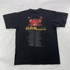 Vintage Def Leppard Shirt Mens Large Black Euphoria 2000 Tour Rock Band 2000s