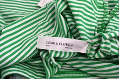 Unisex Denim & Flower Leprechaun St Patrick’s Day Shirt Long Sleeve MEDIUM Green