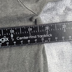 Comfort Colors Graphic Shirt Mens Medium Grey Mission Matthew 28:19 Long Sleeve