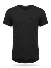 Xagon Man Balck Cotton T-shirt Made in Italy Size M