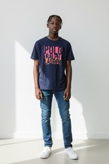 Polo Ralph Lauren graphic Mens T-Shirt Extra Large Big Logo Spell Out