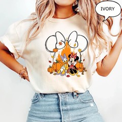 Comfort Colors® Disney Daisy and Minnie Halloween T-Shirt, Besties Halloween Shi