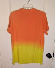 Deathwish Orange Yellow Graphic Logo Men’s Medium Short Sleeve T-Shirt