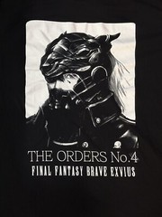 Final Fantasy Men’s Shirt Size 2XL Brave Exvius The Orders No. 4 Square Enix