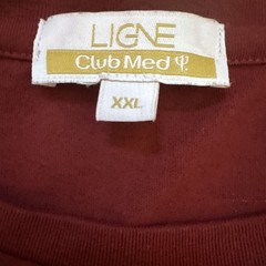 Club Med 45 Punta Cana Dominican Republic Blue Shirt Men’s size XXL Red 2XL