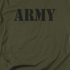 Army Army Licensed Adult Unisex T-Shirt Regular Fit Tee SM-3X