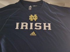 Adidas Xl Norte Dame Climate T Shirt