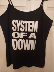 System of a down tank top adjustable straps System of a Down shirt pick any size