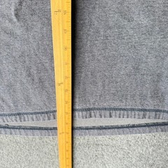 Eddie Bauer Mens XL Gray Long Sleeve Cotton Crewneck T-Shirt Contrast Stitching