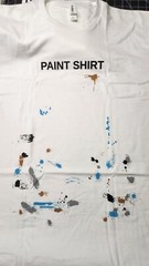Painters Shirt , custom screen printed graphic T-shirt