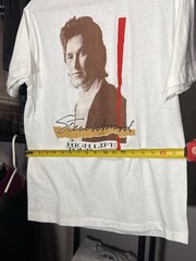 Vintage 1986 Steve Winwood High Life Tour Concert T-Shirt White Large