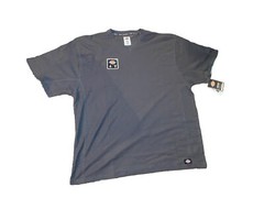 3XL Dickies Performance Knit Media Pocket Short Sleeve Gray V Neck Shirt 65-35