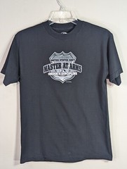 7.62 Designs Master Arms Order And Discipline Black Graphic T-shirt Medium