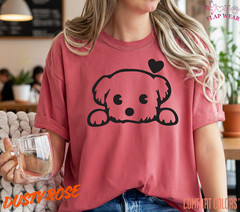 Unisex Cute Puppy Love T SHIRT,T shirt women,T shirt men,T shirt vintage Mom Dad